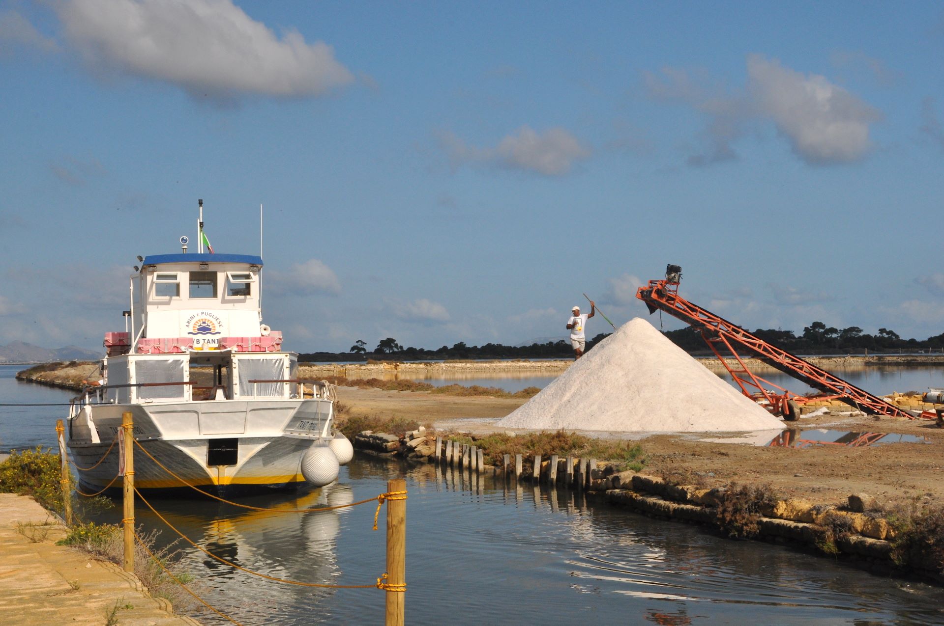 Saline della Laguna Marsala (Photo license: CC BY 2.0)